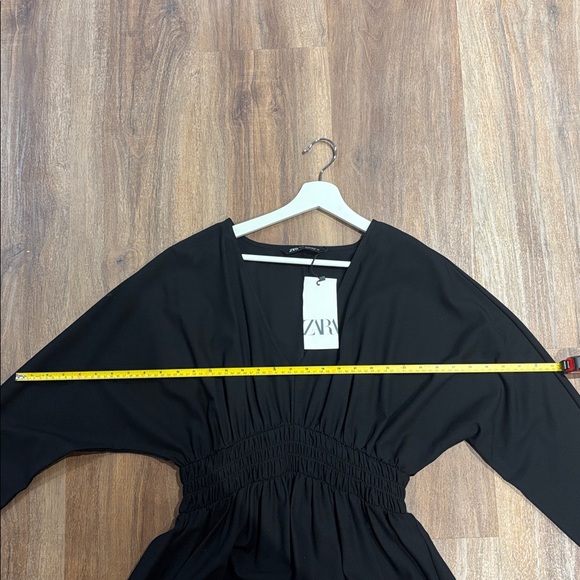 NEW ….Zara black midi dress NWT - Picture 10 of 16